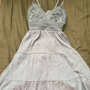 brand new dusty blue windsor dress!!